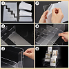 4-Tier Acrylic Postcard Display Stand DIY-WH0430-655-4