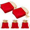 Rectangle Velvet Jewelry Pouches Bags TP-BBC0001-09B-01-1