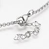 304 Stainless Steel Anklets AJEW-AN00199-3