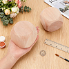 Schima Wood Blank Dice WOOD-WH0124-154D-3