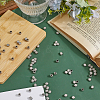 80Pcs 304 Stainless Steel European Beads STAS-ME0002-94-4