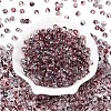 Baking Paint Transparent Glass Beads DGLA-T004-08A-1