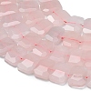 Natural Rose Quartz Beads Strands G-C285-A08-01-3