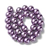 Eco-Friendly Glass Pearl Bead Strands HY-A008-14mm-M-3