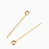 Ion Plating(IP) 304 Stainless Steel Eye Pins X-STAS-G075-17G-02-1