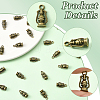 40Pcs Tibetan Style Zinc Alloy Pendants Sets TIBEP-SC0003-35AG-3