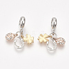 Alloy European Dangle Charms MPDL-S066-077-1