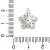 Brass Micro Pave Cubic Zirconia Pendatns KK-I380-03P-3