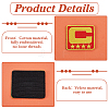 5Pcs Computerized Embroidery Polyester Iron on/Sew on Patches DIY-ME0003-07-3