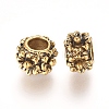 Cadmium Free & Nickel Free & Lead Free Alloy European Beads PALLOY-J218-199AG-NR-2