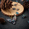 36Pcs Halloween Rainbow Color Alloy Pendants PALLOY-BY0001-01-5