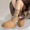 2Pcs Plastic Bead Snow Boot Decoration FIND-GF0009-08B-5