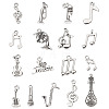 68Pcs 17 Styles Tibetan Style Alloy Pendants FIND-TA0006-19-2