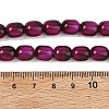 Imitation Tiger Eye Glass Beads Strands X-GLAA-H040-02D-4