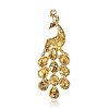 Tibetan Style Alloy Enamel Pendants ENAM-F063-01AG-2