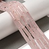 Natural Rose Quartz Beads Strands G-U010-A02-01-2