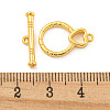 Brass Toggle Clasps KK-A223-26G-6