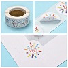 1 Inch Thank You Self-Adhesive Paper Gift Tag Stickers DIY-E027-A-11-4
