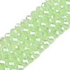 Electroplate Glass Beads Strands EGLA-A044-J3mm-A08-1