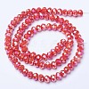 Electroplate Glass Beads Strands LS-EGLA-A044-P4mm-B22-2