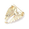 Alloy Rhinestone Brooches for Backpack Clothes JEWB-M068-02G-03-2