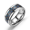 201 Stainless Steel Finger Rings for Couple FS-WG1136E-05-1