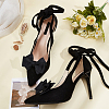Polyester Shoe Buckle Clips FIND-WH0148-708-4