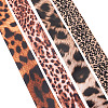 Leopard Printed Grosgrain Ribbons OCOR-TA0001-16-4