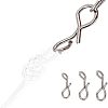 Stainless Steel Fishing Fishhook Connector STAS-FH0001-09-5