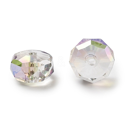 Electroplate Glass Beads EGLA-A043-03-HR01-1