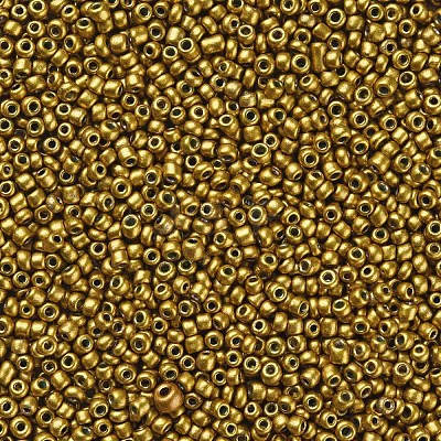 Baking Paint Glass Seed Beads SEED-S001-K30-1
