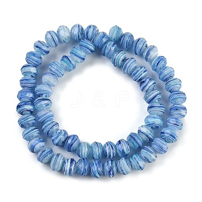 Handmade Lampwork Beads Strands LAMP-T007-13P-1