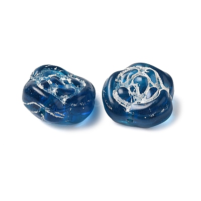 Transparent Lampwork Beads LAMP-P065-01A-12-1