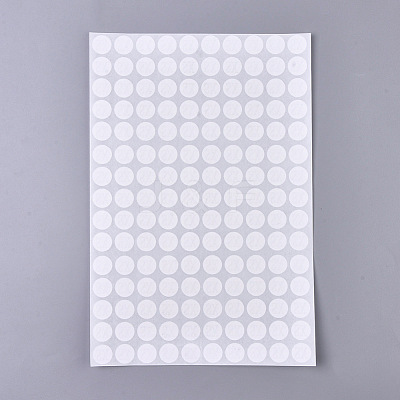 M Sizes Clothing Size Round Sticker Labels AJEW-WH0014-76D-1