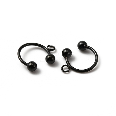 304 Stainless Steel Ear Cuff Findings FIND-WH0110-492EB-1