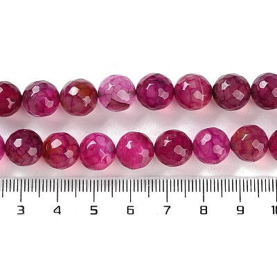 Natural Agate Beads Strands G-M437-C01-01F-1