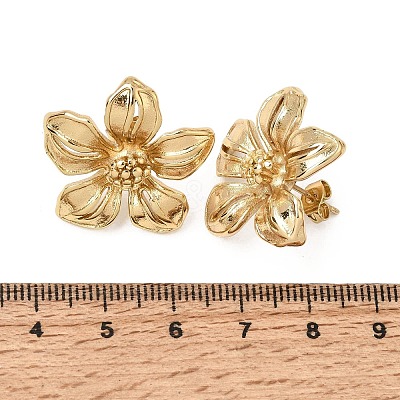 304 Stainless Steel Stud Earrings for Women SA-CBAF6AD-18G-D-1