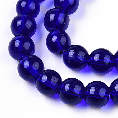 Transparent Glass Beads Strands LS-GLAA-T032-T6mm-15-1