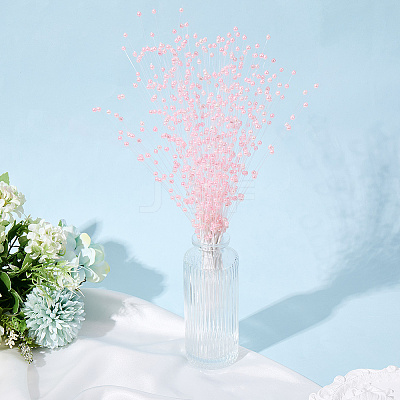 Plastic Imitation Pearl Artificial Flower Bouquet FIND-WH20003-87B-1