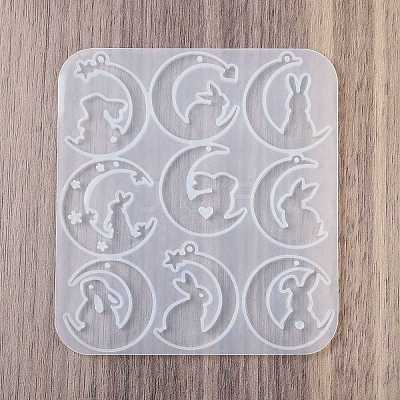 DIY Pendant Molds LS-AJEW-U023-04C-1