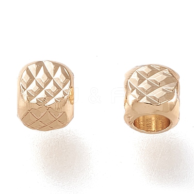 Brass Spacer Beads KK-H101-01B-LG-1