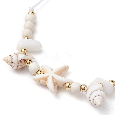 Adjustable Braided Beads Bracelets for Women BJEW-JB11164-02-1