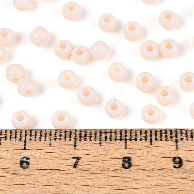 Opaque Acrylic Beads SACR-A007-01A-03-1