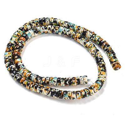 Baking Paint Synthetic Turquoise Beads Strands G-H060-02B-11-1