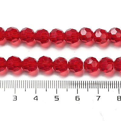 Transparent Glass Beads EGLA-A035-T8mm-D07-1