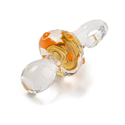 Handmade Lampwork Pendants LS-LAMP-S067-02C-1