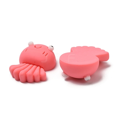 Opaque Resin Decoden Cabochons CRES-D001-04-1