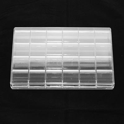 Plastic Bead Containers CON-S026-1