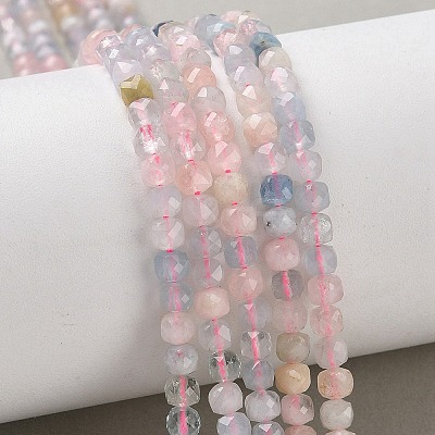 Natural Morganite Beads Strands G-F619-43-01-1