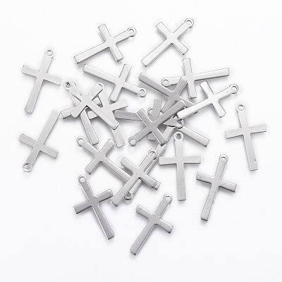 Tarnish Resistant 201 Stainless Steel Pendants X-STAS-L197-30P-1